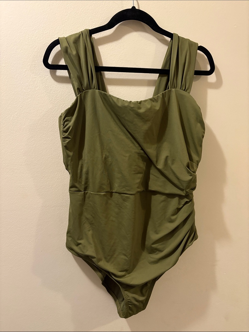 Jantzen Olive Green One-Piece Swimsuit - NWT - women’s size 16